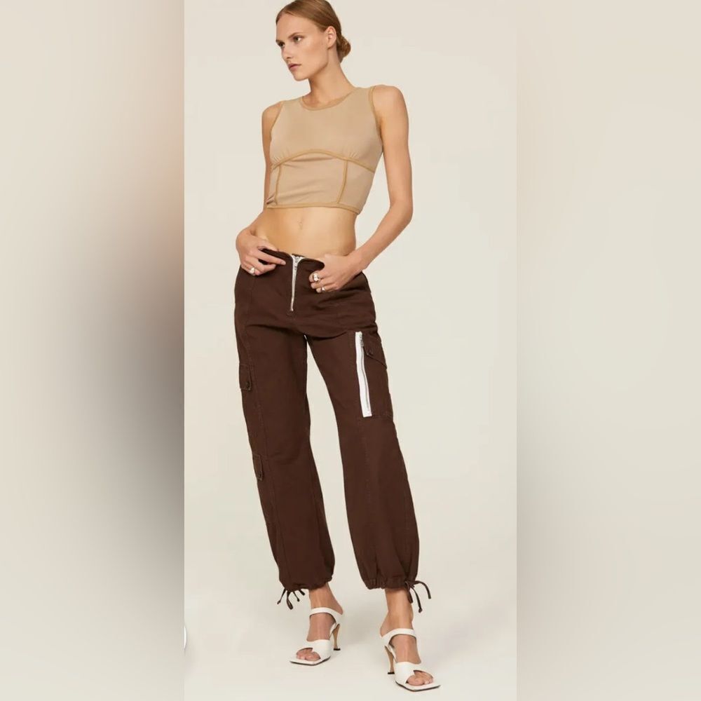Louna Corset Crop Top Size Medium